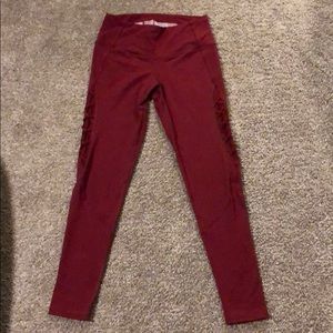 Victoria’s Secret red leggings